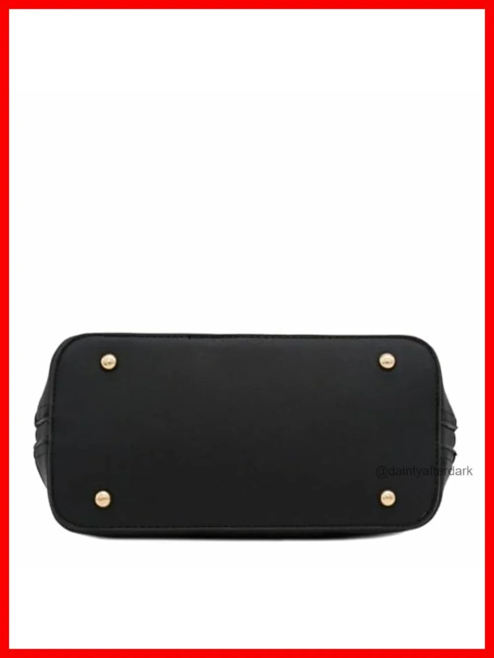 Faux Saffiano Leather Dome Satchel with Zipper Closure